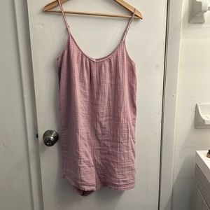 Daily Practice Muslin Romper Size S